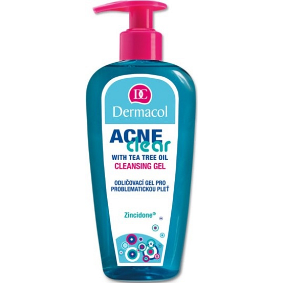 Dermacol Acneclear Cleansing Gel Make-up Gel für problematische Haut 200 ml