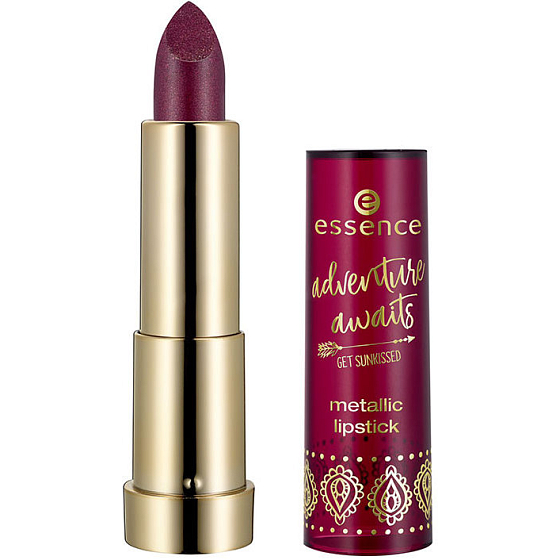 Essence Adventure erwartet Metallic Lipstick 01 Küsse aus dem Orient 3,5 g
