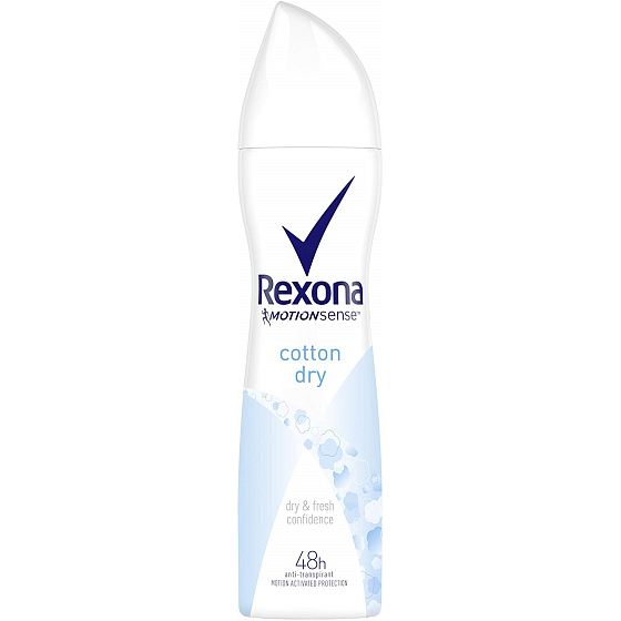 Rexona Motionsense Cotton Dry Antitranspirant Deodorant Spray 150 ml