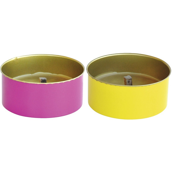 Citronella Marschal Mini-Duftkerze gegen Mücken, in Blatt 200 x 45 mm 2 Stück