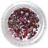 Professionelle Nageldekorationen Strasssteine Quadrate rot 132