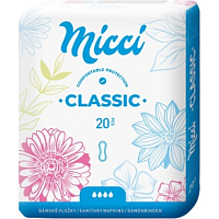 Micci Classic Damenbinden, 20 Stück