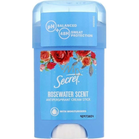 Secret Rosewater Creme Antitranspirant Stick für Frauen 40 ml
