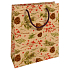 Nekupto Geschenk Kraftbeutel 25 x 8 x 19 cm Weihnachtskegel, Nadeln 592 WKHM