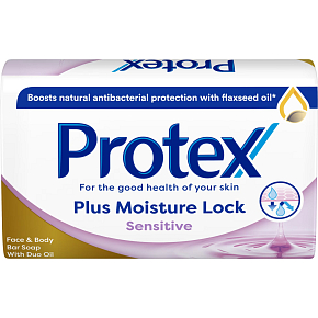 Protex Sensitive feste antibakterielle Seife, 90 g