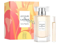 Lanvin Les Fleurs Sunny Magnolia Set Eau de Toilette 50 ml + Eau de Toilette Miniatur 7,5 ml, Geschenkset für Frauen
