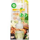 Air Wick Essential Oils – Santalové dřevo a vanilka, náplň do elektrického osvěžovače 19 ml