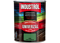Industrol S2013 universell glänzende Oberfarbe für Metall und Holz, 5080 Erbsengrün, 750 ml