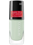 Artdeco Quick Dry rychleschnoucí lak na nehty 98 Mint To Be 10 ml