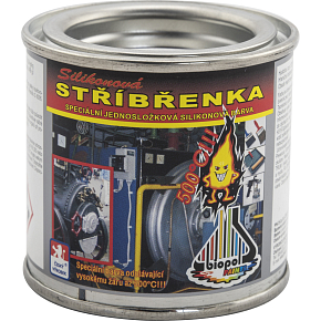 Biopol Paints Silikon-Silberfarbe, hitzebeständig bis 500 °C, 80 g Biopol Paints Silikon-Silberfarbe, hitzebeständig bis 500 °C, 80 g