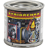 Biopol Paints Silikon-Silberfarbe, hitzebeständig bis 500 °C, 80 g