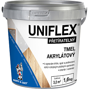 Uniflex Acrylatspachtel für Gipskarton, Mauerwerk und Holz, 1,6 kg