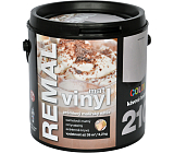 REMAL Vinyl Color mat Waschbare Farbe für Wände, 210 kaffee-braun, 3,2 kg