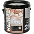 REMAL Vinyl Color mat Waschbare Farbe für Wände, 210 kaffee-braun, 3,2 kg