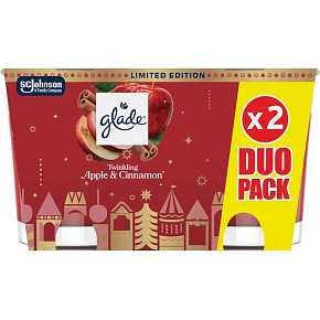 GLADE KERZE 2 x 112 G DUOPACK APFEL 9997 GLADE KERZE 2 x 112 G DUOPACK APFEL 9997