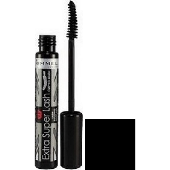Rimmel London Extra Super Lash Curved Brush Mascara 101 schwarz 8 ml