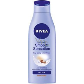 Nivea Smooth Sensation Cream Körperlotion für trockene Haut 250 ml