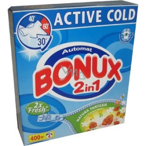 Bonux Natura Fantasia 2in1 Waschpulver 400 g