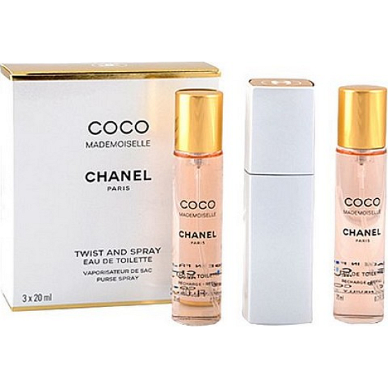 Chanel Coco Mademoiselle EdT 100 ml Eau de Toilette Damen 3 x 20 ml