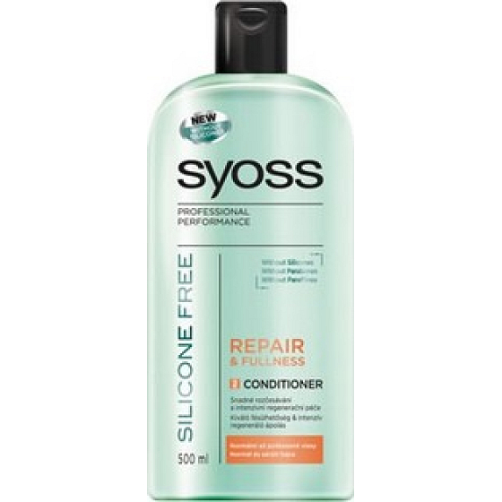 Syoss Repair & Fullnessbez Silikonfreie Silikon-Haarspülung 500 ml
