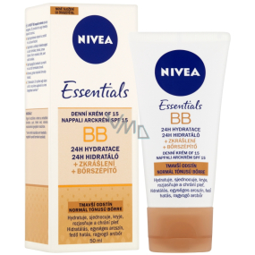 Nivea Essentials Day BB Creme OF15, dunklerer Farbton 50 ml