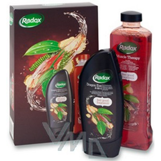Radox for Men Predatory Duschgel 250 ml + Badeschaum 500 ml, Kosmetikset für Männer