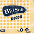 Big Soft Decor Papierservietten1 geschichtet 33 x 33 cm 50 Stück gelb