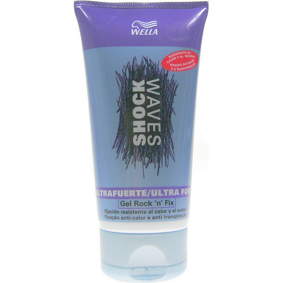 Wella Shockwave Ultra Forte Gel Rock n Fix Gelhaar 150 ml