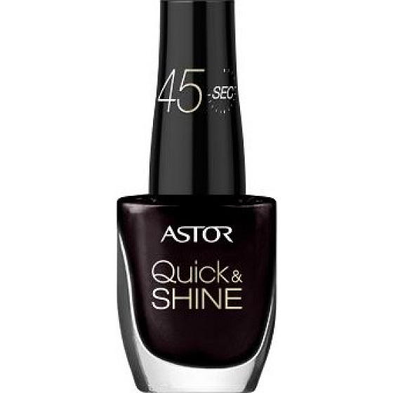 Astor Quick & Shine Nagellack 616 Dark Chocolate 8 ml Nagellack