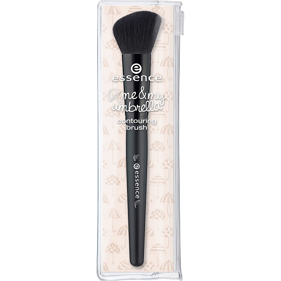 Essence Me & My Umbrella Conrouting Pinsel Contour Brush 01 Ich mag Leute, die lächeln, wenn es regnet 18 cm