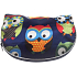 Etue Blue mit farbigen Eulen 16 x 11,5 x 1,5 cm 70150