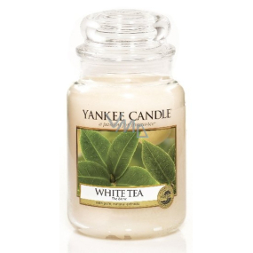 Yankee Candle White Tea Classic großes Glas 623 g