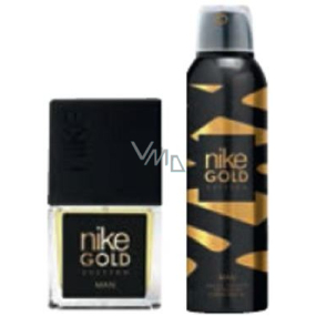 Nike Gold Edition Man Eau de Toilette 30 ml + Deodorant Spray 200 ml, Geschenkset