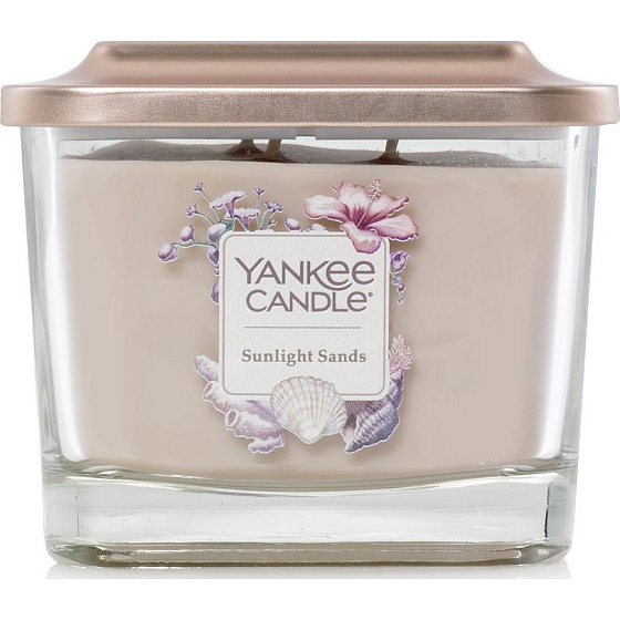 Yankee Candle Sunlight Sands Elevation mittleres Glas 3 Dochte 347 g