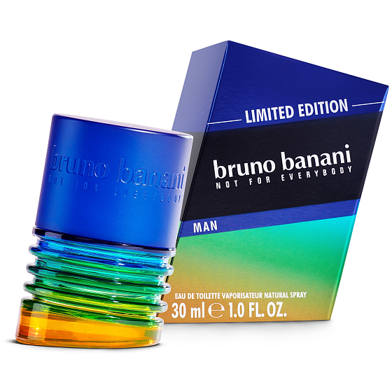 Bruno Banani Limited Edition Mann Eau de Toilette für Männer 30 ml
