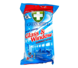 Green Shield 4in1 Fenster und Glasoberflächen Nassreinigungstücher 70 Stück