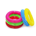 Trixline Repellent wasserdichtes Armband - Gummiband gegen Zecken Eukalyptus1 Stück, TR 248 zufällige Farbauswahl