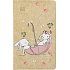 Albi Diary 2021 Pocket Weekly Kraft Bunnies 15,5 x 9,5 x 1,2 cm