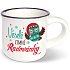Nekupto Mini Tasse Fröhlicher Winterspaß 80 ml