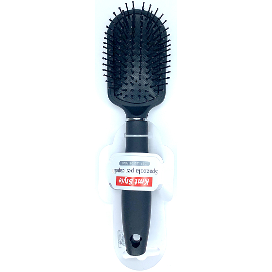 Kamm rund 23 x 6 cm schwarz 40450