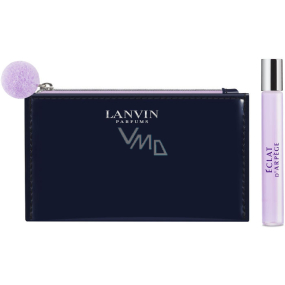 Lanvin Eclat D'Arpege Eau de Parfum für Frauen 7,5 ml, Miniatur + schwarze Hülle, Geschenkset