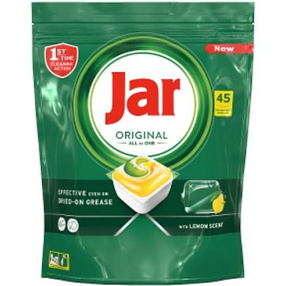 Jar Original All in One Lemon Spülmaschinenkapseln 45 Stück