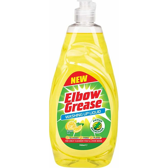 Elbow Grease Spülmittel Lemon Fresh Geschirrspülmittel mit Zitronenduft 740 ml
