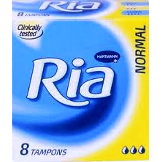 Ria Normale Frauentampons für normale Menstruation 8 Stück