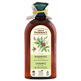 Green Pharmacy Ginseng Shampoo für fettige Kopfhaut und trockene Spitzen 350 ml