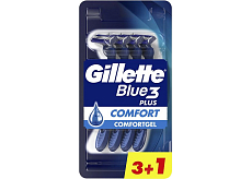 GILLETTE Blue3 Plus Comfort 3 + 1 ks