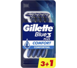 GILLETTE Blue3 Plus Comfort 3 + 1 ks