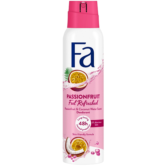 Fa Passionfruit Feel Refreshed Antitranspirant Deodorant Spray für Frauen 150 ml