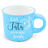 Nekupto Geschenk-Mini-Tasse Bester Papa kennt immer die richtige Richtung 100 ml