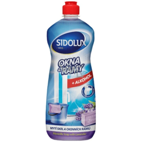 Sidolux Marseilské mýdlo a Levandule univerzální čistič na okna a rámy 1 l Sidolux Marseilské mýdlo a Levandule univerzální čistič na okna a rámy 1 l